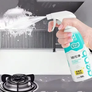 Heavy Duty Oil Stain Cleaner Degreaser Spray ISO9001 ISO14001 Certified 500g Kitchen