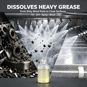 Heavy Duty Oil and Grease Remover Water Based Industrial Degreaser for Carbon Deposit Clean and Factory Equipment Maintenance
