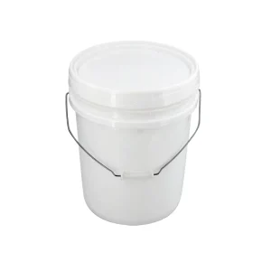 Heavy Duty Pail 5 Gallon Plastic Bucket Comfortable Handle