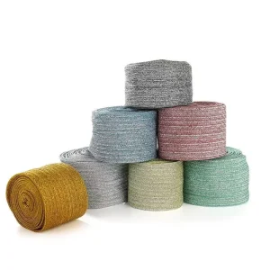 Heavy Duty Raw Material Woven Fabric Scouring Pad Kitchen Cloth for Dish Washing Scourer
