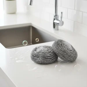 Heavy-Duty Stainless Steel Metal Scrubber Cleaning Balls Scouring Pads