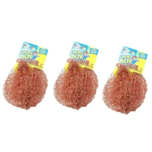 Heavy Duty Steel Powerful Stain Removal Sponges Scouring Pads Copper Scrubber