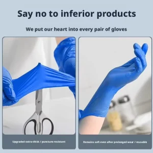 Heavy-Duty Tear-Resistant Food-Safe Work Gloves for Restaurant and Home Use
