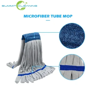 Heavy-Duty Washable Microfiber Mop Head Replacement for Industrial and Commercial Floor Cleaning