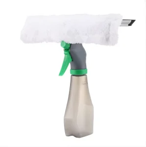 Heavy Duty Window Scrubber Spray Squeegee Combo for Efficient Streakless Window Washing