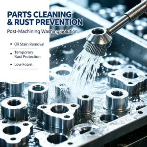 Heavy Oil Stain Remover and Industrial Degreaser for Metals and Engine Parts