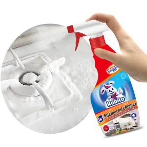 Heavy Oil Stain Removing Extractor Hood Stove Oven Degreaser Spray Kitchen Foam Cleaner