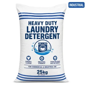 Heaw Duty Laundry Detergent Powder 25kg Industrial Jasmine Floral Bulk Supply