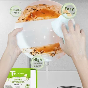 Herbal Formula Vegan Disposable Solid Dishwashing Tablets Quickly Dissolve Eco friendly