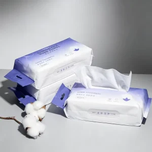 High Absorbency Face Towel Tissues Non woven Mesh & EF & Plain Pattern Facial Cleansing Wipes for Salon & Spa SY641