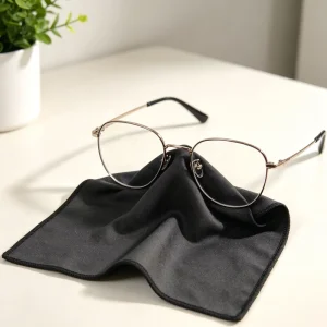 High Absorbent Microfiber Cleaning Cloth Bulk for Lens Glasses & All Touchscreen Surfaces