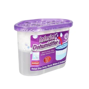High Capacity CaCl2 Dehumidifier 500ml Calcium Chloride Dry Box High Purity for Industrial Use High Pro Model