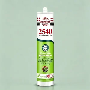 High Compatibility Antifungal General Purpose Silicone Sealant 2540 for Glass Aluminum Kitchen Assembly Sealing OEM