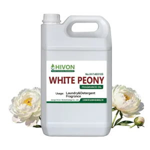 High Concentrated Laundry Detergent Fragrance Oil Long Lasting White Peony Scent for Washing Liquid Fabric Softener Bulk 25kg