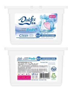 High-Concentration 3-in-1 Eco-Friendly Disposable Laundry Gel Fruity Floral Scent Customizable Colors