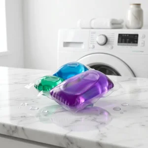 High Concentration Laundry Cleaning Pods Efficient Garment Washing Supplies for Home & Laundry Shop