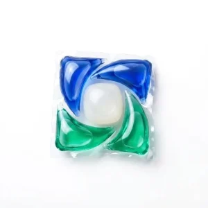 High Concentration Laundry Pods 5 Chamber Low Temperature Wash Low Foam Quick Dissolve