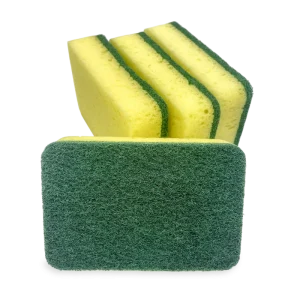 High-Density Dish Sponge Scrubber Kitchen Scouring Pad