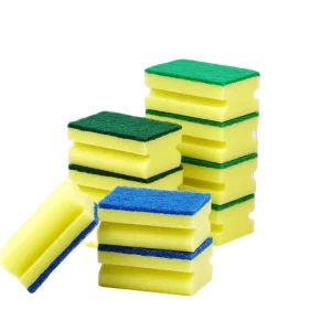 High Density Dishwashing Kitchen Cleaning Sponges Scratch Resistant Scrub Sponges Non Slip Scouring Pad Dish Wash