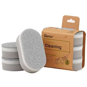 High-Density Double-Sided Silver Sponge Scouring Pad