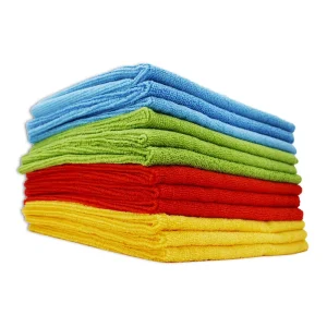 High-Density Microfiber Car Wash and Kitchen Cleaning Towel Set