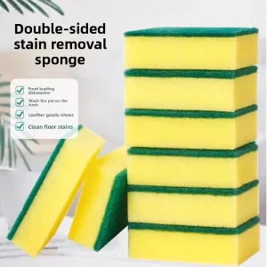 High-Density Sand-Containing Dishwashing Sponges and Pads Pot Scrubbers Model A1187