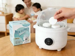 High-Efficiency Detergent Tablets for Baby Bottle Washers, Removes Calcium and Grease