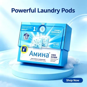 High Efficiency Eco-Friendly Laundry Capsules Concentrated Gel Laundry Powder Pods