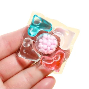 5 in 1 Eco Friendly Laundry Detergent Pods New Caps for Densate Liquid Beads for Apparel Washing