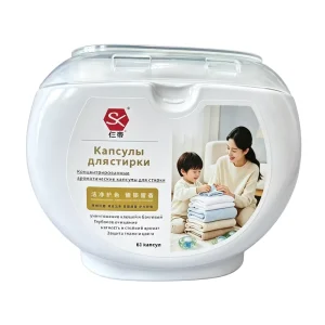 High-Efficiency Laundry Pods with 8X Cleaning Power for Deep Stain Removal