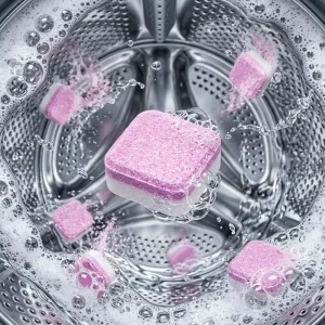High Foam Powerful Eco-friendly Cleaner Machine Remove Scale Odor Deep Cleaning Descaler Washing Machine Cleaner Tablets