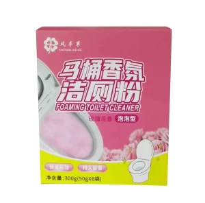 High-Foaming Eco-Friendly Toilet Cleaning Powder Strong Detergent for Removing Stubborn Stains for Bathrooms & Commercial Use