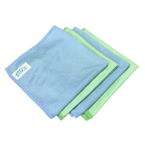High Grade 320gsm 30x30cm Microfiber Cleaning Cloth for Window Glass Polishing Kitchen Dusting and Drying Lint-Free Scratch-Free