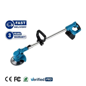 High Performance 21V Lithium Battery Electric Lawn Mower with Grass Box Self Propelled for Effortless Cutting
