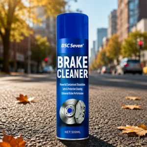 High Performance Brake Cleaner Aerosol Spray 500ml Automotive Brake Parts Cleaning Degreaser Safe on Metal Rubber Plastic