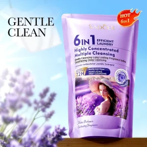 High Performance Eco Friendly Lavender & Rose Scented Laundry Detergent Liquid for Apparel