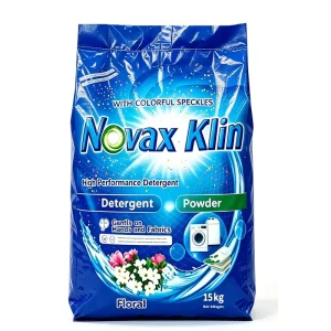 High Performance Floral Laundry Detergent Powder 15kg Deep Cleaning Long Lasting Fragrance Washing Powder