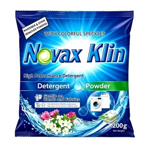 High Performance Floral Laundry Detergent Powder 200g Deep Cleaning Long Lasting Fragrance Washing Powder