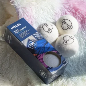 High Performance Reusable Organic New Zealand Wool Dryer Balls Reduce Drying Time Natural Fabric Softener