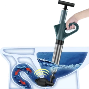 High Pressure Air Blaster Drain Opener Toilet Plunger for Sink, Pipe, and Bath Clogs
