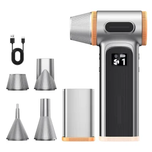 High Pressure Air Duster for Car Drying Keyboards Workbenches and Surface Maintenance