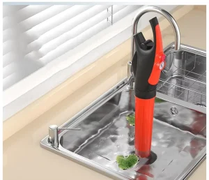 High-Pressure Air Plunger Pipe Drain Cleaner for Toilets