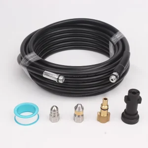 High-Pressure Cleaning Machine Custom PVC Cut Sewage Nozzles Car Washing Water Mouse Pipe for K Series