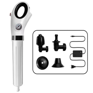 High Pressure Pump Toilet Plunger and Drain Cleaner for Bathroom, Kitchen, and Sink