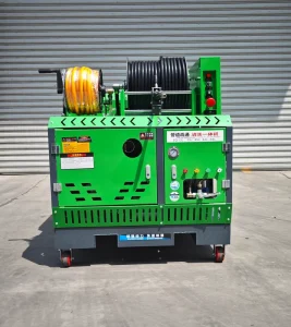 High Pressure Sewer Jetter 37HP 2900PSI Drain Cleaning Machine with 50m Hose Reel for Sewer Blockages