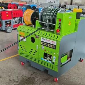 High Pressure Sewer Jetter Drain Cleaner for Clogged Pipes 2900 PSI Heavy Duty Industrial Use Twin Cylinder Diesel Engine