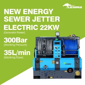 High Pressure Sewer Jetting Cleaning Truck Sewer and Drain Jetter Pipe Cleaning Machine