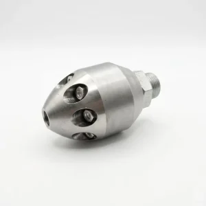 High Pressure Stainless Steel Piping Nozzle Sewer Jetting Nozzle for Pressure Washer