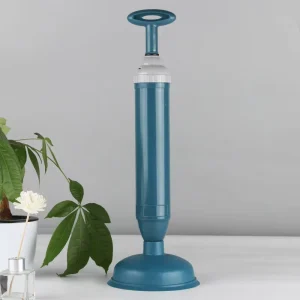 High-Pressure Toilet Plunger and Drain Cleaner, TPR, Model 815