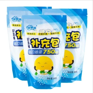 High Pro Eco Friendly Factory Reusable Dehumidifier Moisture Absorber Box Refill Bag 180g Calcium Chloride